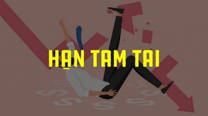 Bảng hạn Tam Tai cho nam Bính Tuất 2006
