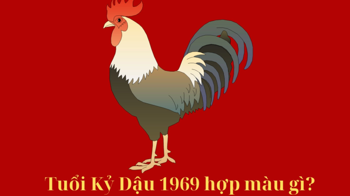 Bảng màu sắc phong thủy hợp với người sinh năm 1969 mệnh Thổ