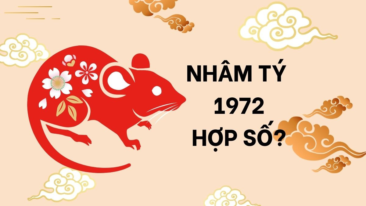Bảng số may mắn theo phong thủy cho người sinh năm 1972