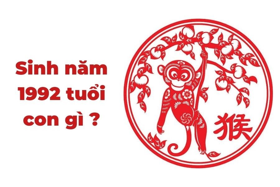 Biểu tượng con Khỉ - tuổi Nhâm Thân 1992