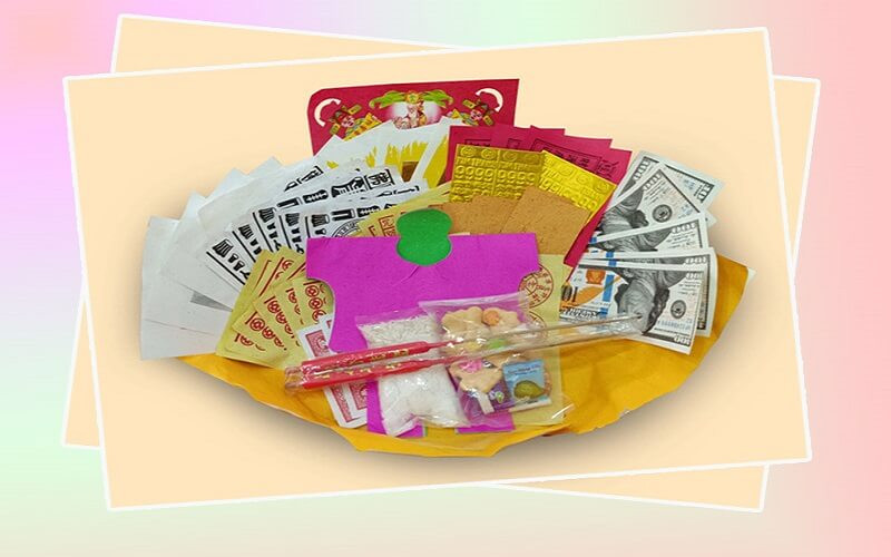Bộ cúng cô hồn làm sẵn tiện lợi cho lễ cúng các bác hàng tháng