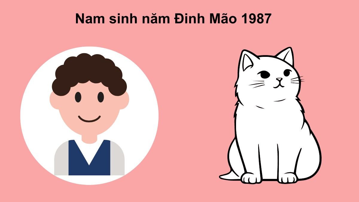 Chân dung nam giới Đinh Mão 1987 với tính cách mạnh mẽ