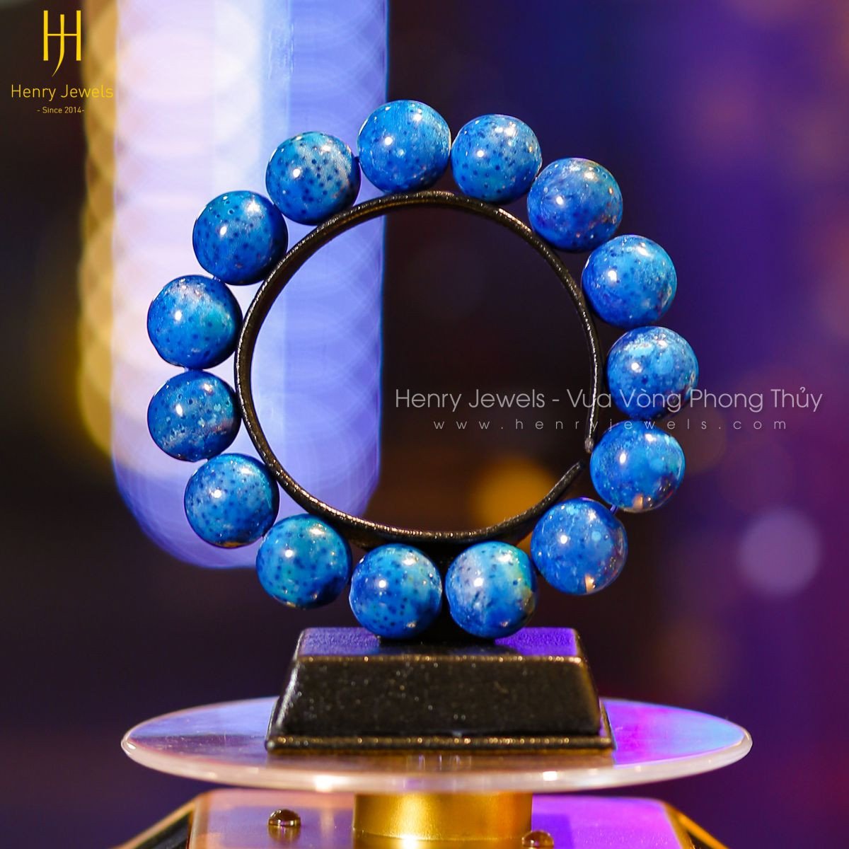 Đá san hô xanh dương mang đến tinh thần minh mẫn, tươi mát