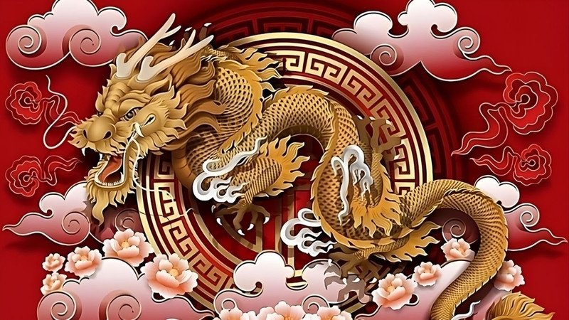 Hình ảnh minh họa con giáp Nhâm Thìn, giải đáp năm 2012 là năm con gì
