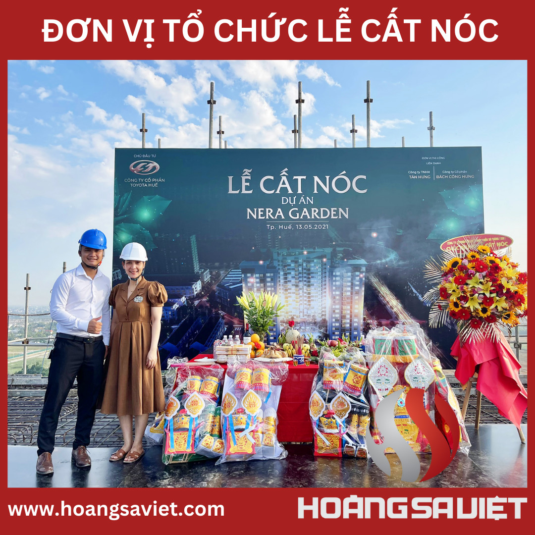 Mâm cúng lễ cất nóc đầy đủ thịnh soạn