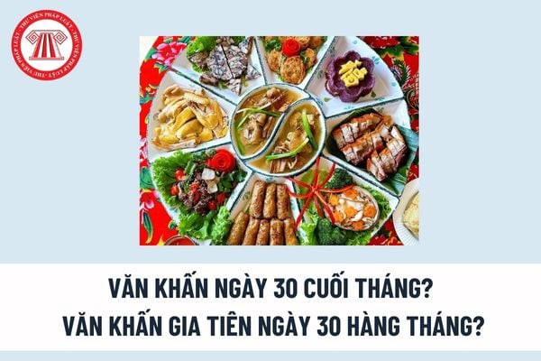 Mâm cúng ngày 30 cuối tháng đầy đủ với hoa quả, xôi và bát hương