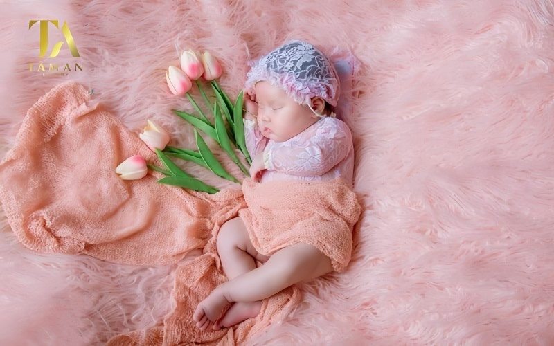 Mâm lễ cúng đầy tháng bé gái tạ ơn 12 Bà Mụ