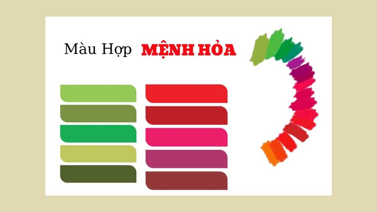 Màu sắc may mắn và tương khắc cho tuổi 2024 mệnh gì Giáp Thìn