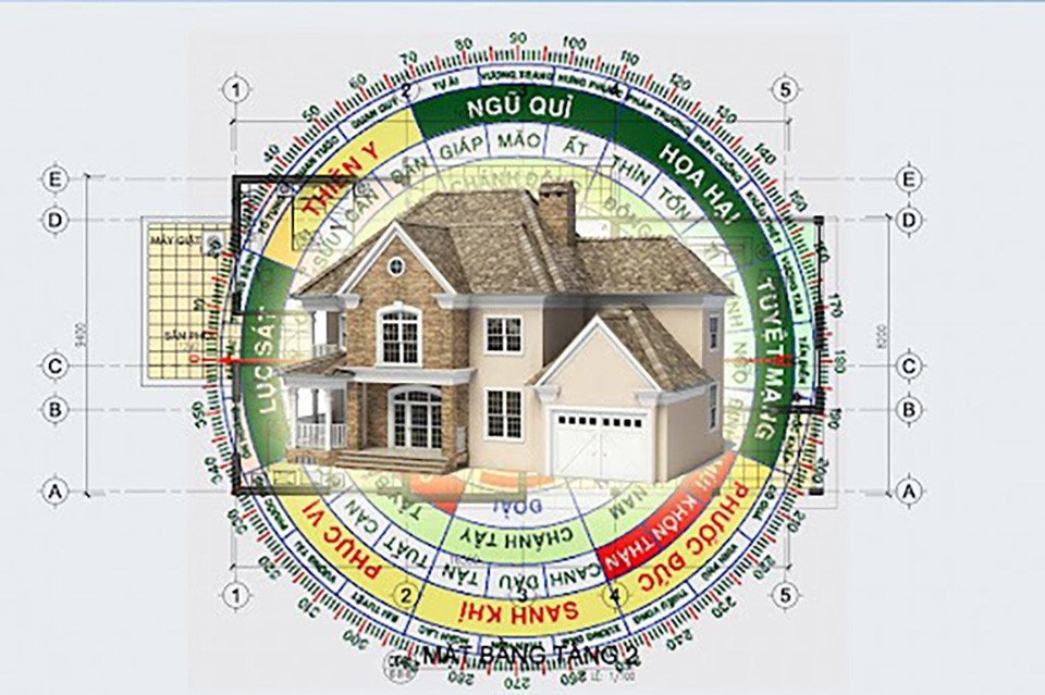 Năm 2001 mệnh gì cung gì với hình ảnh một ngôi nhà