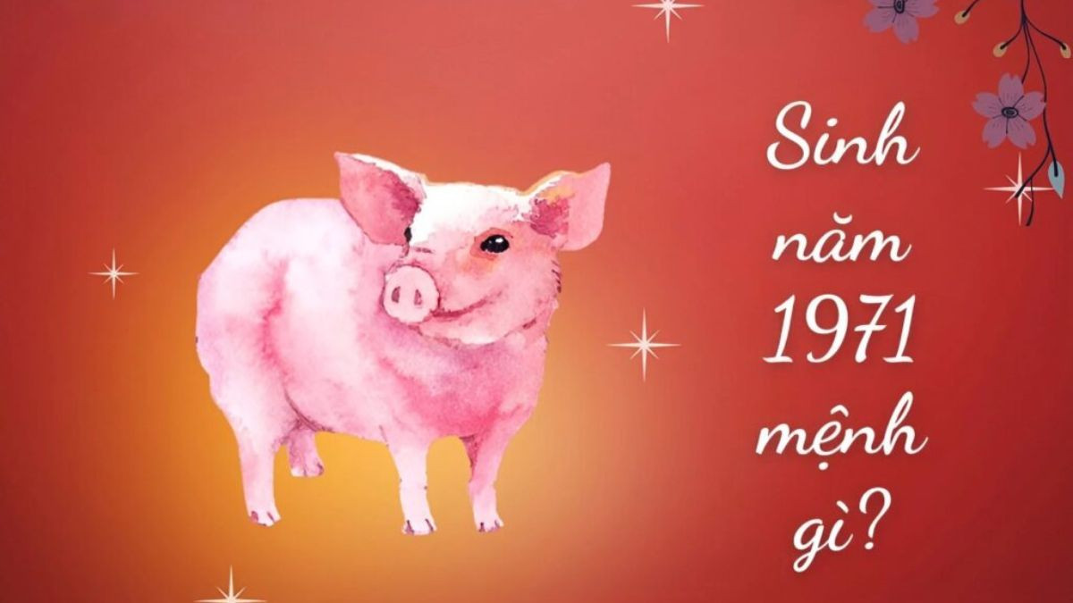 Người sinh năm 1971 thuộc mệnh Kim