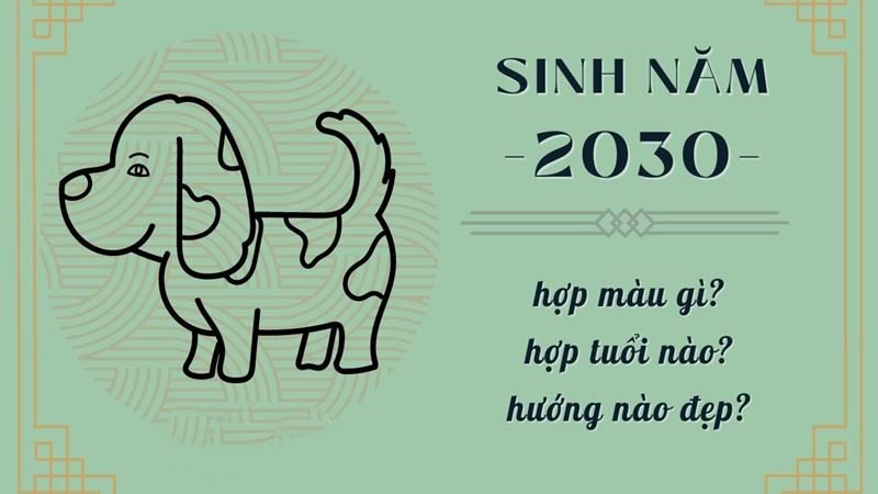 Người sinh năm 2030 là năm con gì
