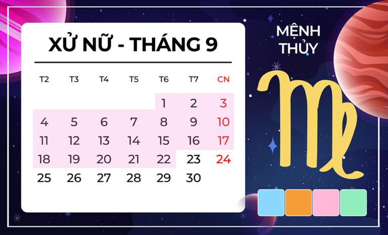 Người sinh tháng 9 thuộc cung Xử Nữ chi tiết vận mệnh