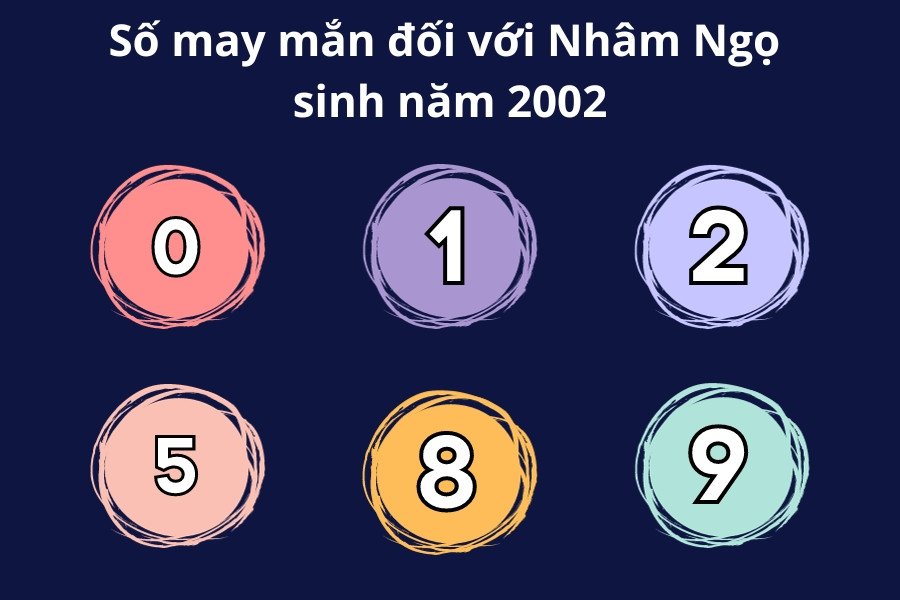 Những con số may mắn và tài lộc cho người sinh năm 2002