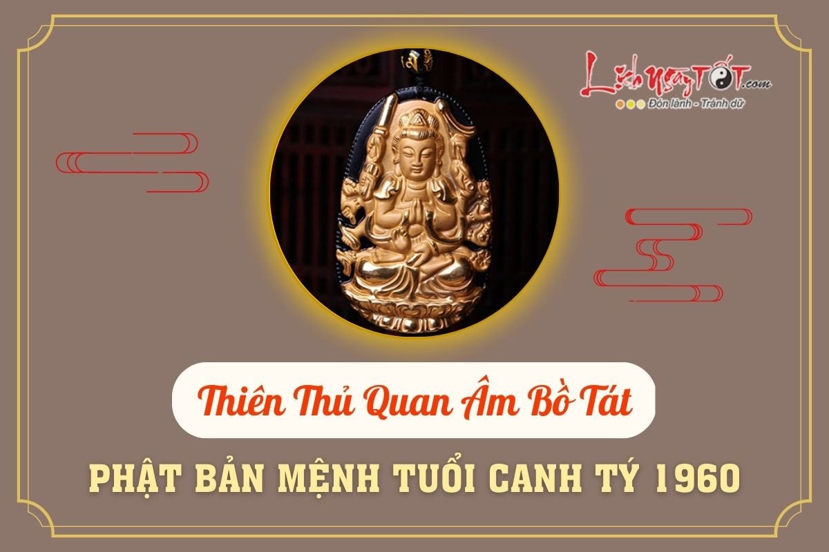 Phật bản mệnh Canh Tý 1960