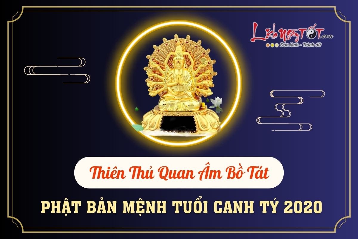 Phật bản mệnh hộ mệnh cho người sinh năm 2020