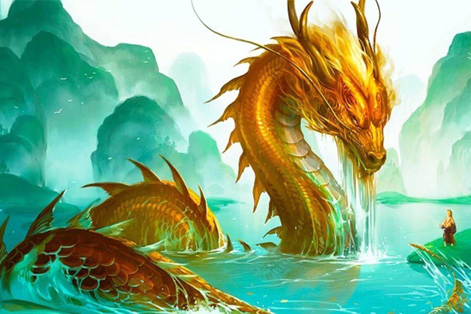 Rồng linh thiêng biểu tượng cho sức mạnh và bản mệnh Nhâm Thìn 2012