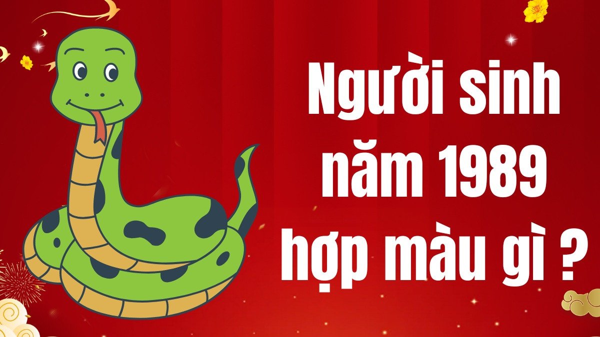 sinh năm 1989 hợp màu gì