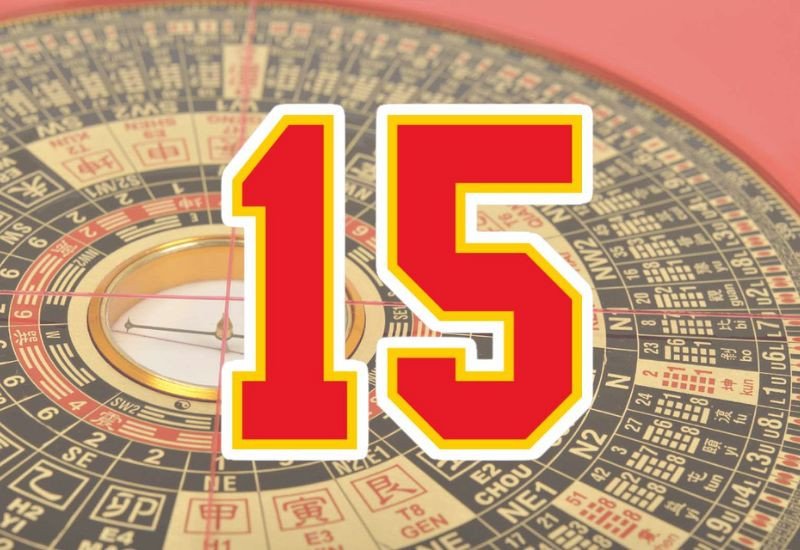 Số 15 trong phong thủy dân gian