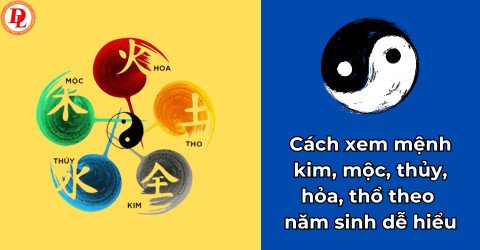 Sơ đồ hướng dẫn cách xem mệnh gì theo Can Chi