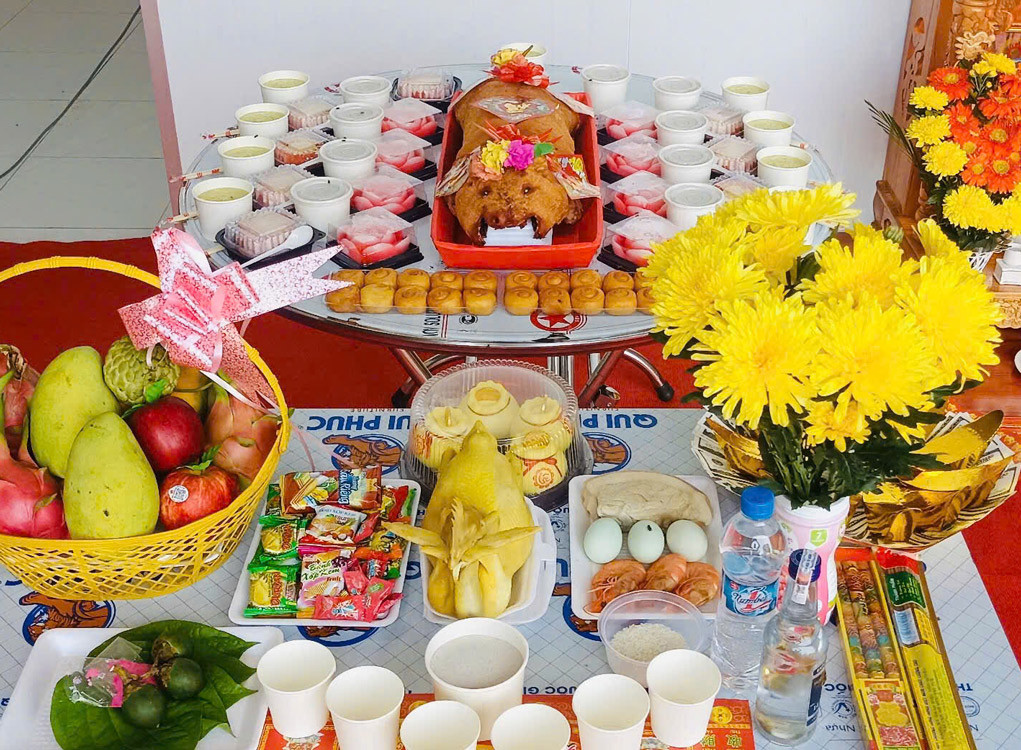 Tổng quan một mâm lễ cúng động thổ đầy đủ cho sự kiện khởi công