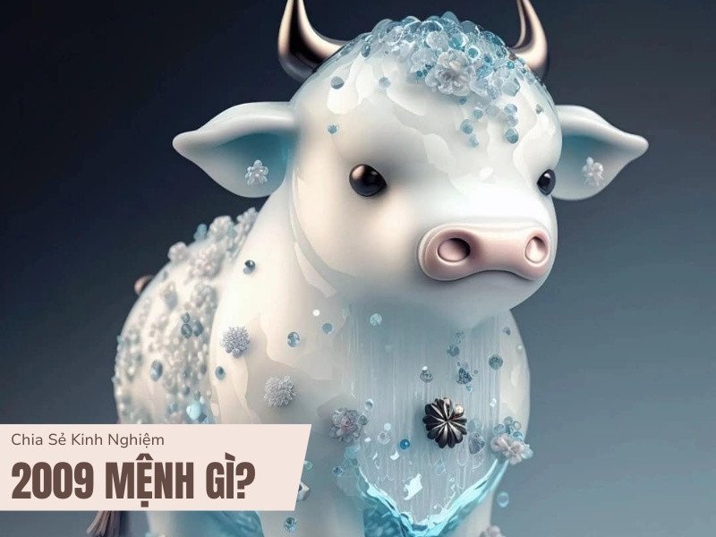 Tuổi Kỷ Sửu sinh năm 2009 với sự kết hợp Thiên can Kỷ và Địa chi Sửu