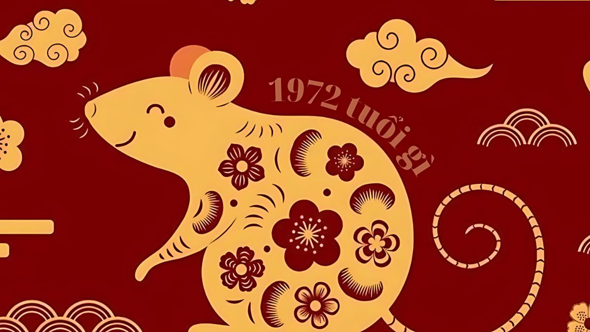 Tuổi Nhâm Tý 1972 cầm tinh con Chuột, thông minh và linh hoạt