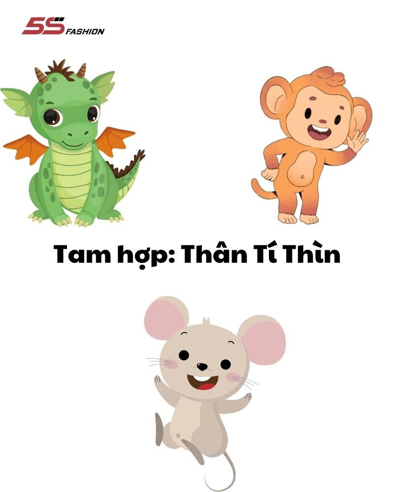 Tuổi Thân, Tý, Thìn tương hợp