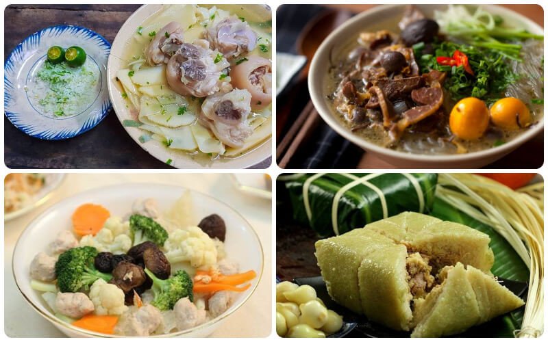 Bánh chưng vuông là biểu tượng không thể thiếu trong mâm cúng miền Bắc