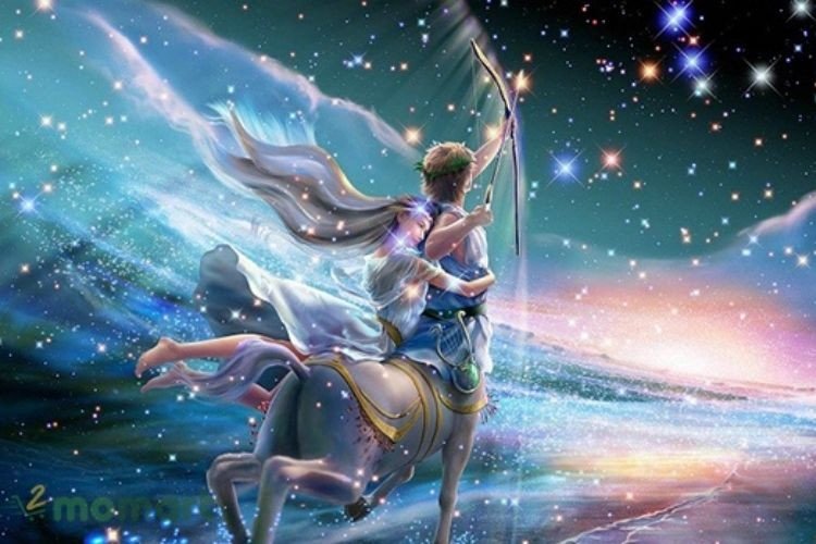 Cặp đôi tận hưởng sự tự do, hạnh phúc trong tình yêu theo phong cách Nhân Mã