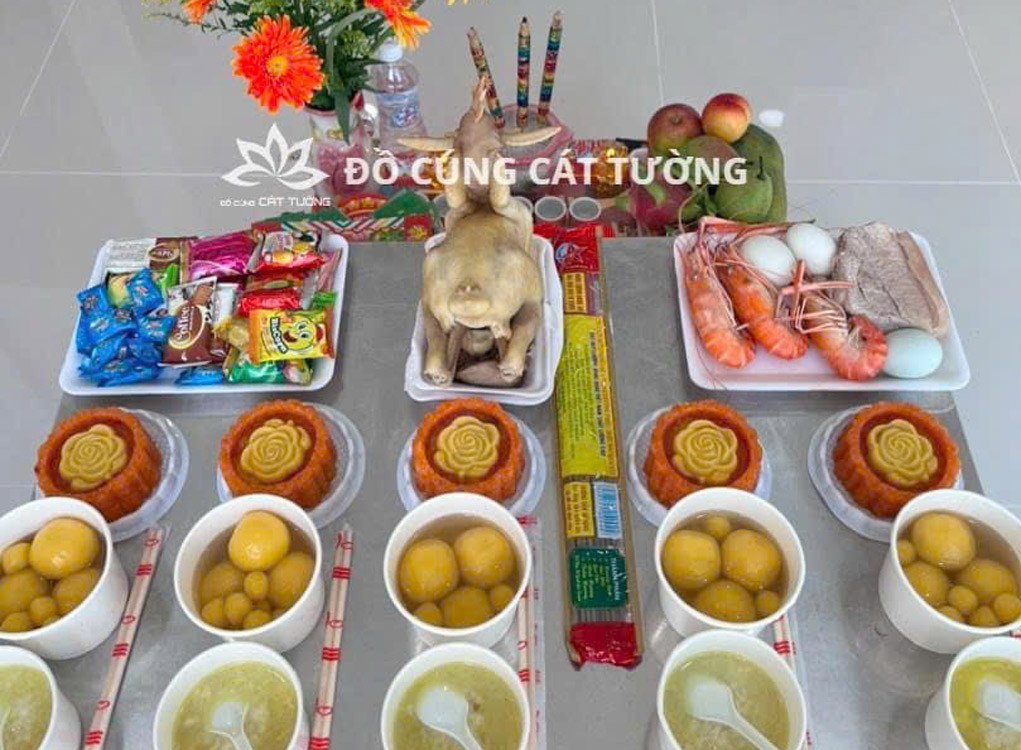 mâm cúng động thổ 1