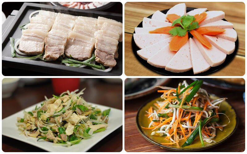 Mâm cúng miền Trung với các món ăn đặc trưng vùng miền
