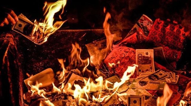 Mâm cúng rằm tháng 7 tại nhà với đầy đủ lễ vật