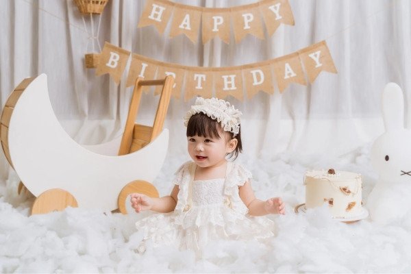 Mâm cúng thôi nôi chuẩn bị đầy đủ cho bé gái