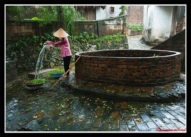 Nghi thức cúng lễ vật tạ giếng khi khởi công