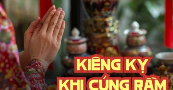 Những điều kiêng kỵ cần nhớ trong lễ cúng rằm tháng 7