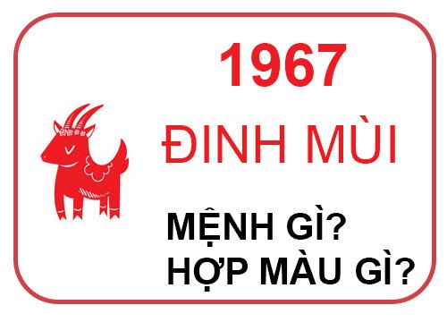 Thiên Hà Thủy biểu tượng của người sinh năm 1967