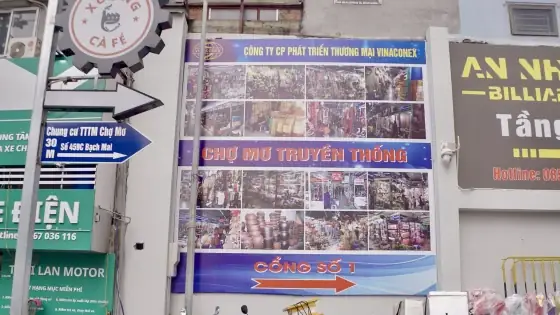 Khu Chợ Dưới Lòng Đất