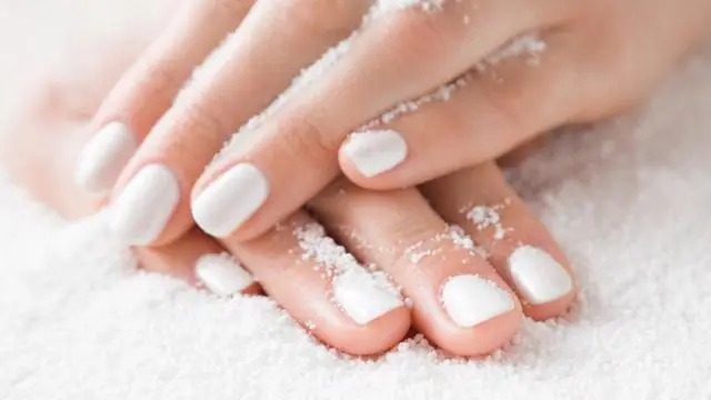 Tọa Lạcmơcảm Nhậnsơn Móng Taywhite Color