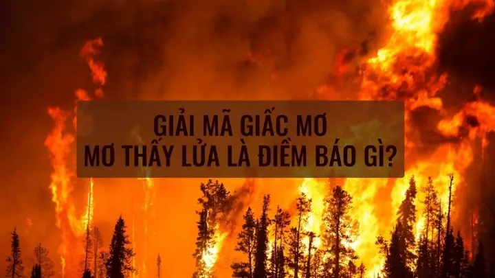 Nằm Mơ Thấy Lửa Là Điềm Lành Hay Dữ?