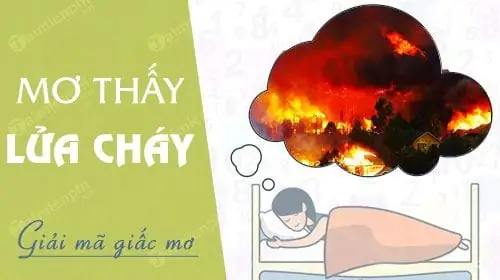 Nằm Mơ Thấy Lửa Cháy Đánh Con Gì? Là Điềm Báo Gì?