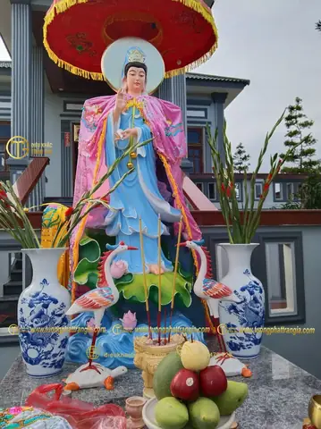 Cách Đặt Tượng Phật Bà Quan Âm Ngoài Trời