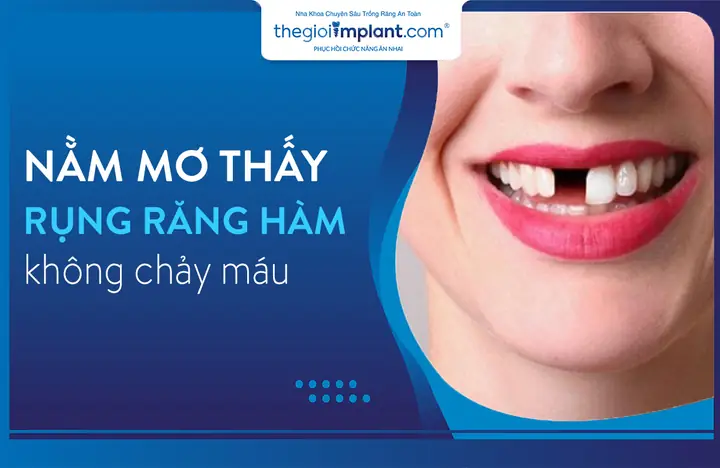 Mơ Thấy Rụng Răng Hàm Trên Không Chảy Máu: Điềm Báo Tương Lai