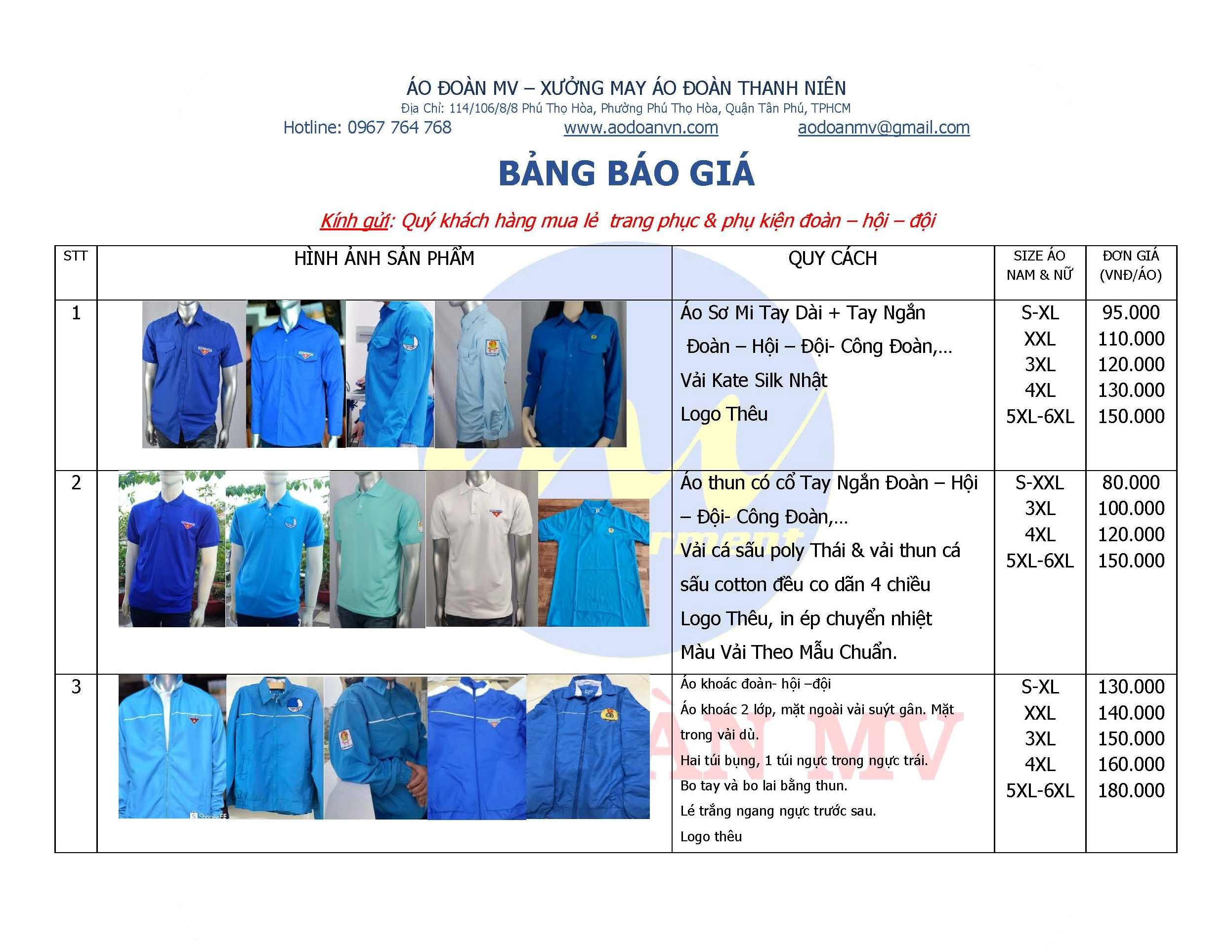 Áo Đoàn Thanh Niên Giá Bao Nhiêu 2026? Hướng Dẫn Chọn Mua