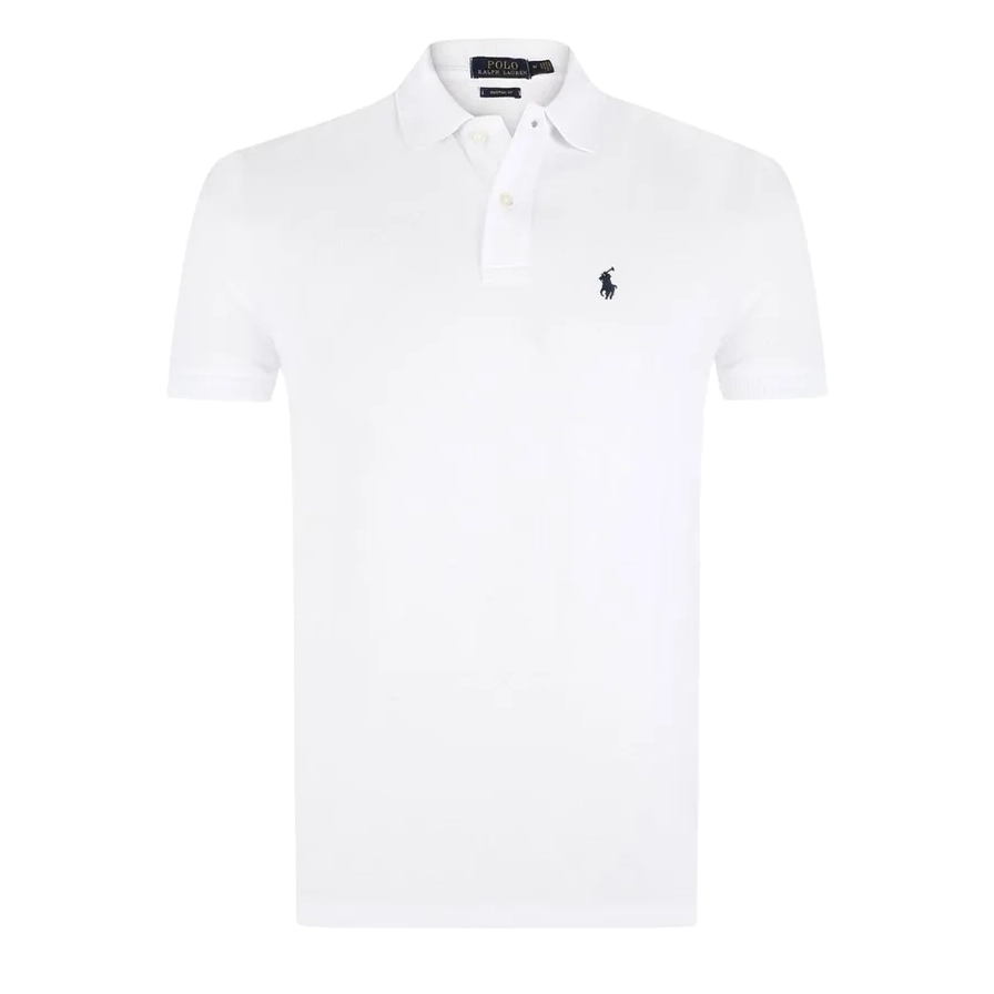 Áo Polo Ralph Lauren màu trắng basic