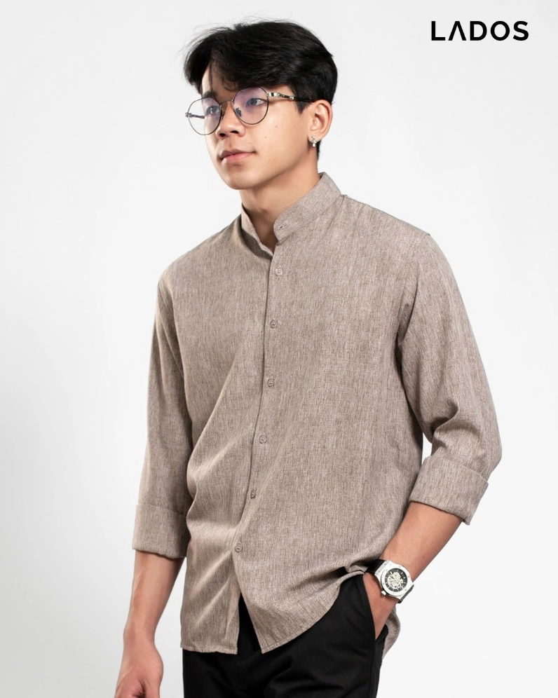 Áo sơ mi nam form slim fit lịch lãm