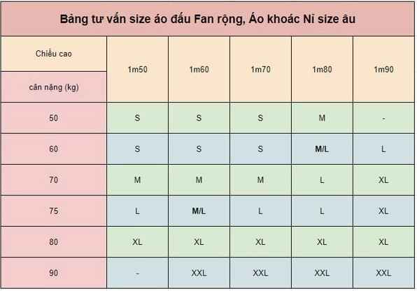 Bảng Size Áo Đá Bóng Châu Âu Chuẩn Nhất 2026