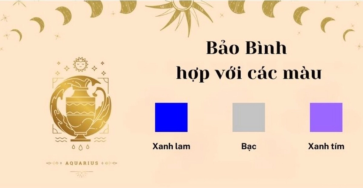Bảo Bình hợp màu gì và cách phối đồ