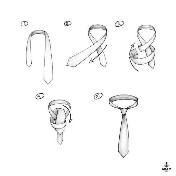 Bí quyết thắt cà vạt đơn giản cho mọi quý ông
