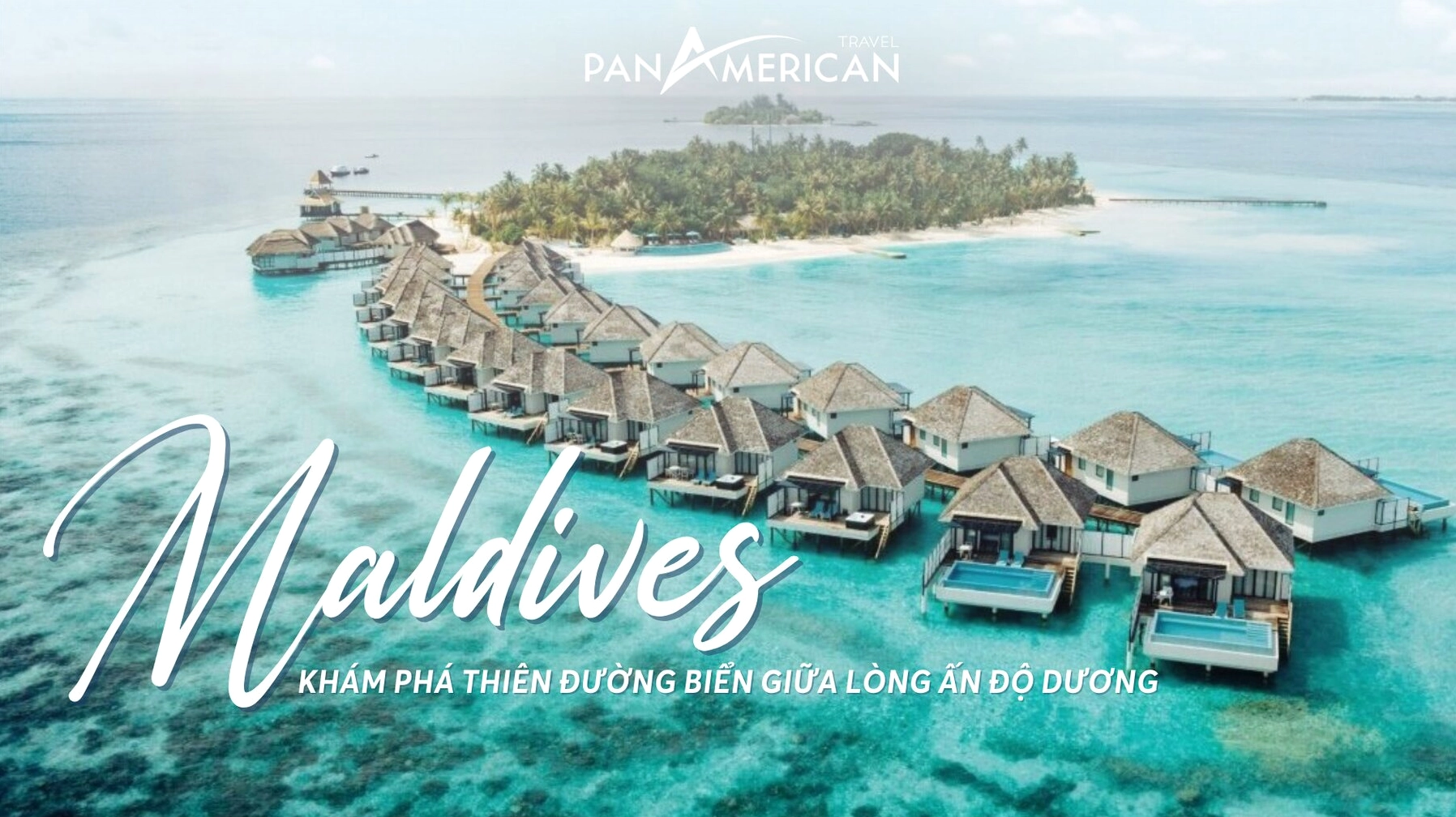 Biệt thự trên mặt nước ở Maldives