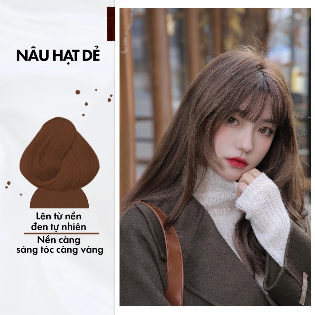 Tóc Nâu Hạt Dẻ: Xu Hướng Tóc Cập Nhật 2026 Bộ sản phẩm chăm sóc tóc nâu hạt dẻ